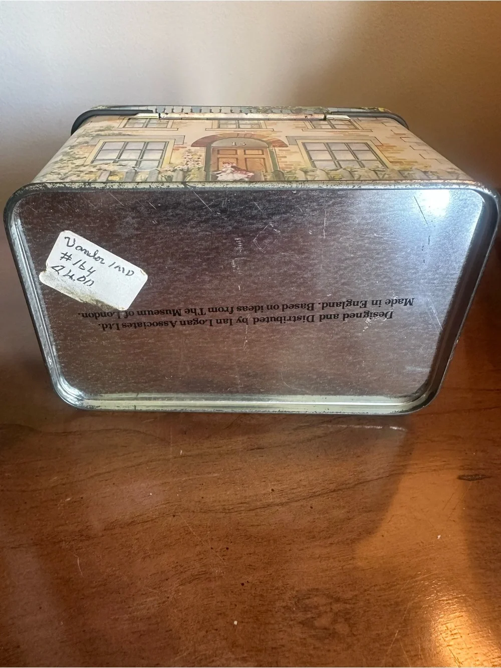 Vintage Ian Logan “Godis” Sweet Shop Metal Container